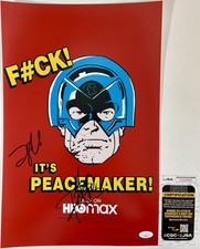 Danielle Brooks & Frank Grillo Signed Peacemaker 11x17 Poster Autograph JSA COA
