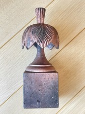 Ancien ornement toupie bois - toupie,