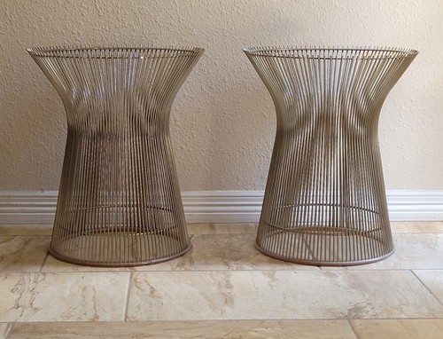 Pair 1960s warren platner - warren,