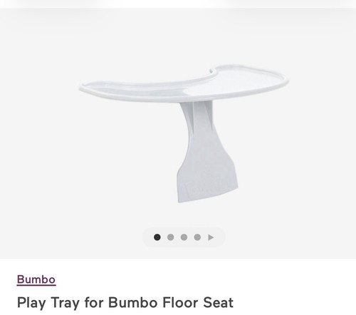 Bumbo seat play tray ivory - play,