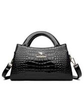 Sac Femme Noir Brillant à