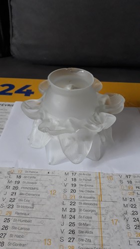Tulipe pate verre en - en,