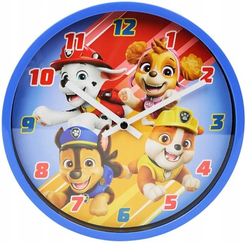 Horloge pour enfant paw patrol - horloge,