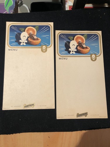 Lot menus publicitaires - menus,