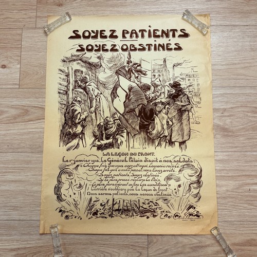 Affiche victor prouvé soyez - victor,