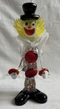 Vintage Clown En Verre De