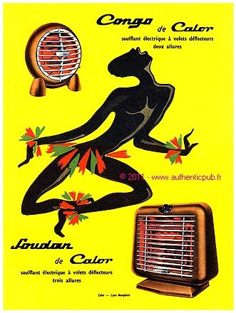 Publicite 1957 congo - de,