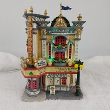 2006 Lemax Carole Towne State Theater Christmas Village Porcelain Rare