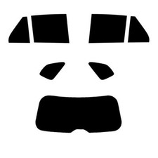 Pré Découpé Fenêtre Film Teinté pour Kia Mohave 5-door Hayon 2008-11 35% Light