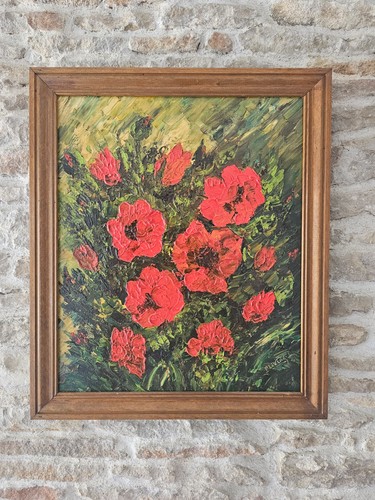 Tableau huile sur - huile,