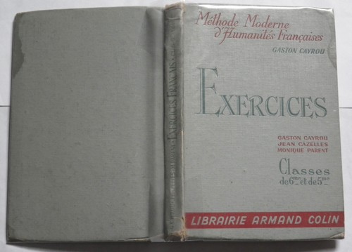 Livre scolaire ancien 1955 - livre,