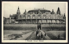 CPA Ostende, vue frontale des