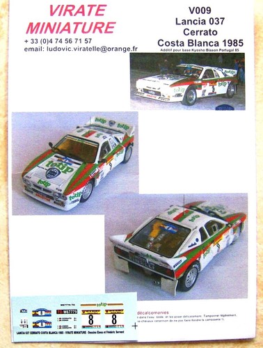 V009 lancia rally - v009,