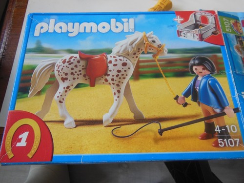 Playmobil box 5107 horse - no.,