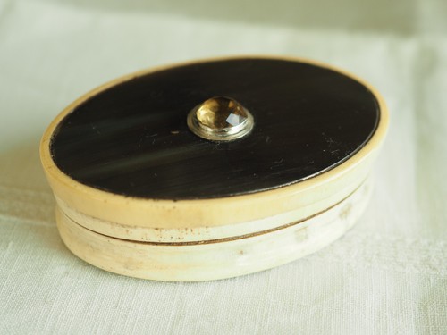 Boite tabatiere ancien - boite,