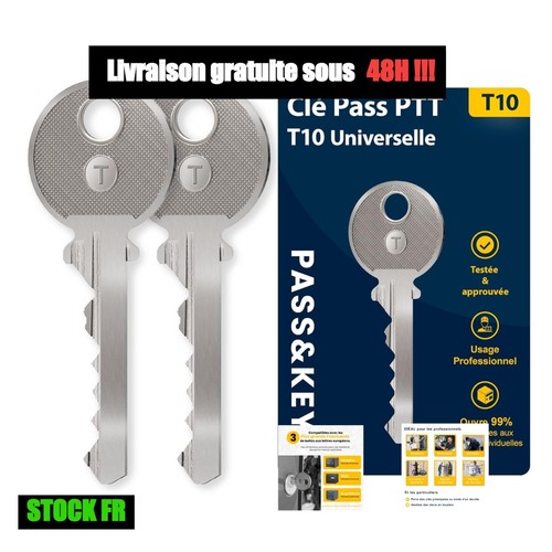 Clé passe ptt - passe, t10