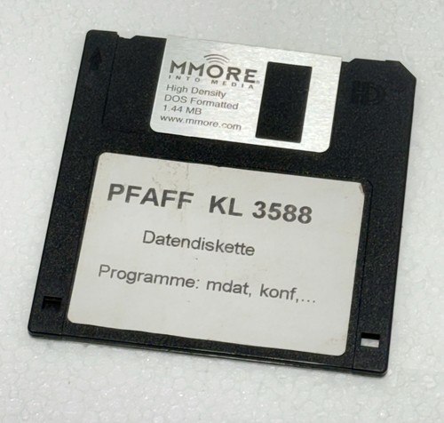Pfaff kl3588 disquette - pfaff,