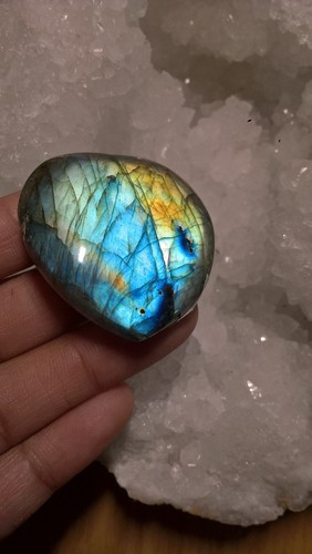 23g coeur labradorite - coeur,