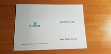 Rolex Oyster Guarante simple english blanc in good condition
