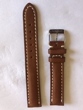 Breitling Bracelet cuir Gold