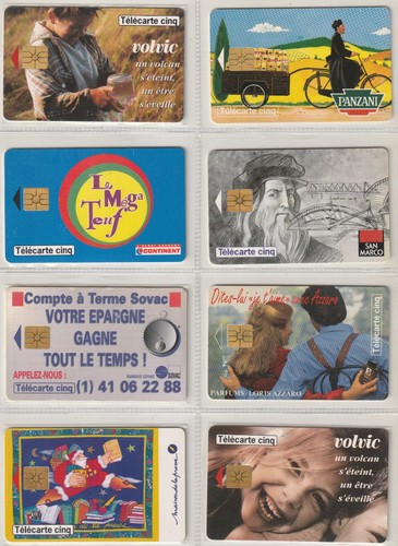 Lot télécartes 5 - 8,