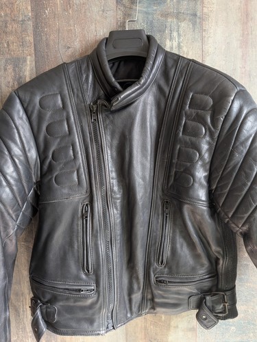 Blouson moto cuir vachette - blouson,