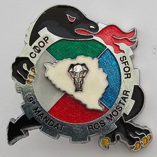 FFOR Salamander RCS TRAIN 9th Mandate Mostar Translucent Delsart Badge