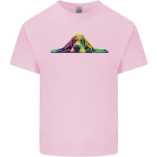 Shirt coloré de basset - t-shirt,