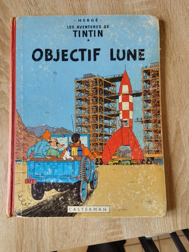 Tintin objectif lune - objectif,