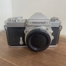 Nikon Nikkormat 35mm SLR Film Camera Body Only Tested