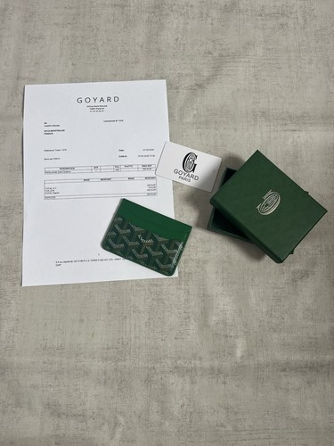 Porte carte goyard gris - gris, –