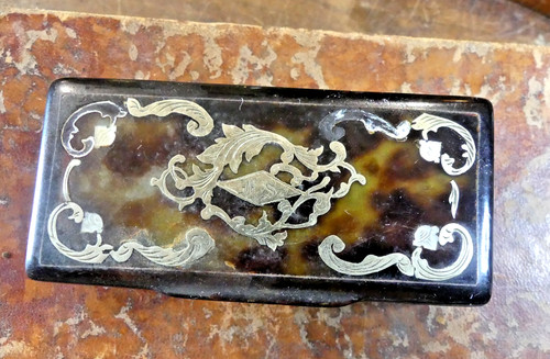 Tabacologie tabatière corne - tabatiÈre,