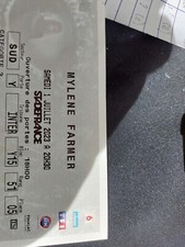 2 places de concert mylene Farmer  stade de France septembre 2024