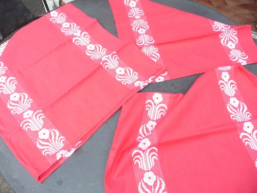 Serviettes métis vintage - en,