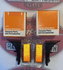 Harley Aermacchi MC65 Z90 TX125 SX125 72-74 Sprint NOS headlamp reflector SET