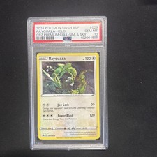 Rayquaza Holo PSA 10 SWSH029 Crown Zenith Sea & Sky Collection. 2 Swirls