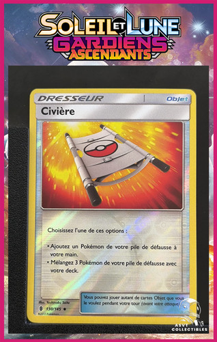 Carte pokémon civière - pokémon,