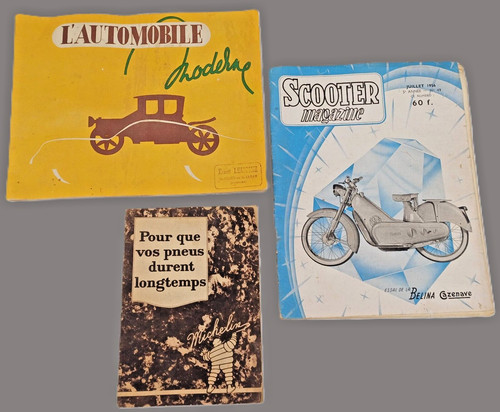 Lot livrets anciens sur - 3,
