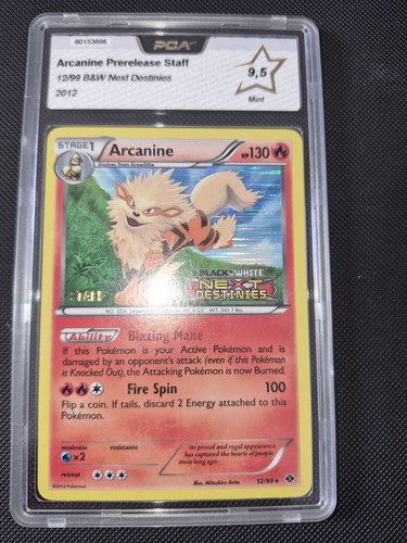 Carte pokémon arcanine staff - arcanine,