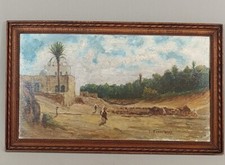 Orientalist painting by Tymoshenko (painter active in the 20th century) 45 x 26 cm