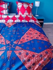 Parure de lit réversible en