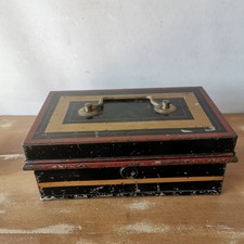 Petit coffre ancien vers 1900