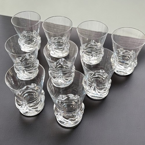 Lot verres cristal daum - lot,