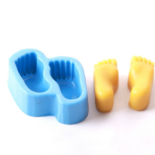 Bébé pieds silicone moule - silicone,
