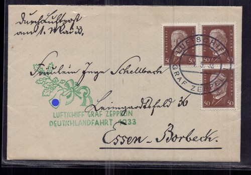 Graf zeppelin lettre minr - graf,
