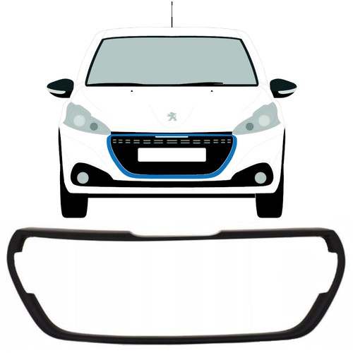 Cadre calandre pour peugeot - cadre,
