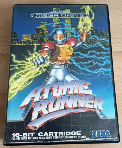 Megadrive 2 atomic runner - megadrive,