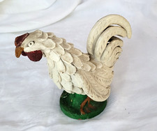 Ancienne Statue Poule Terre