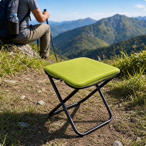 Tabouret pliant portable