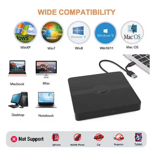 Lecteur blu ray - usb, 3.0